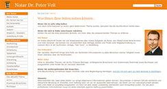Desktop Screenshot of notar-veit.de
