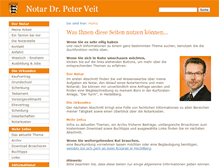 Tablet Screenshot of notar-veit.de